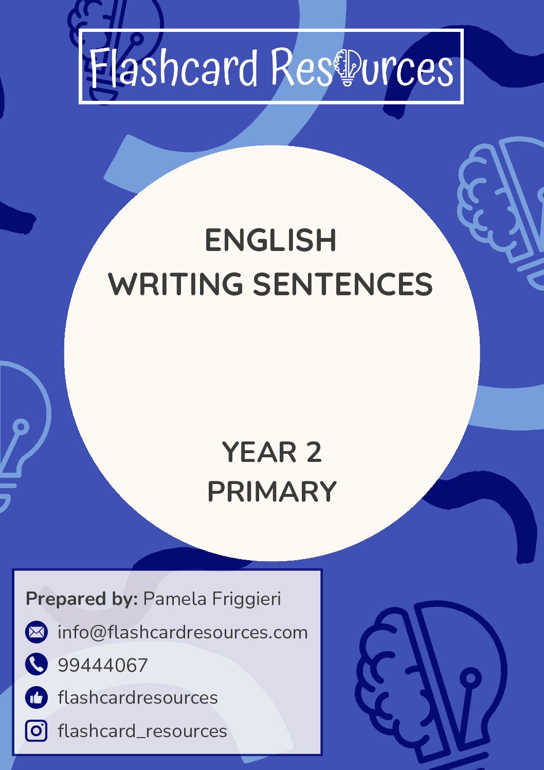 English Writing Sentences Year 2
