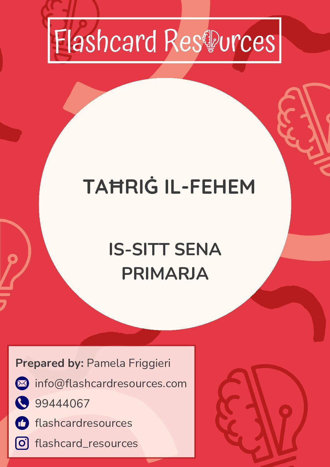Malti Taħriġ il-Fehem u Grammatika Sena 6