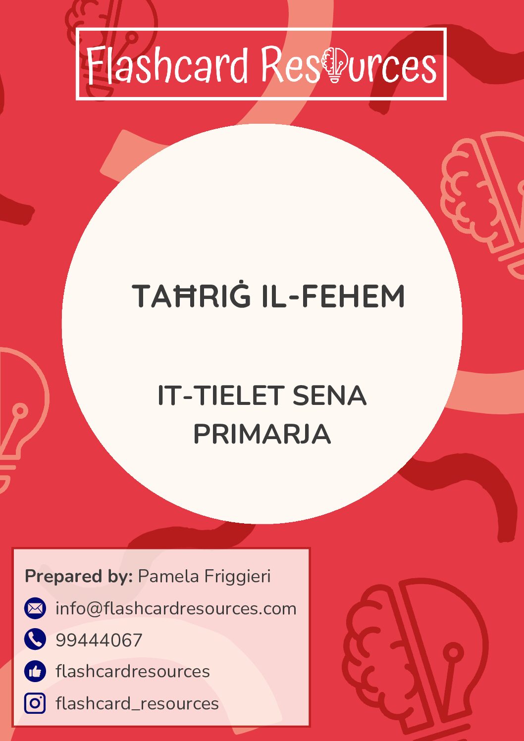 Malti Taħriġ il-Fehem u Grammatika Sena 3