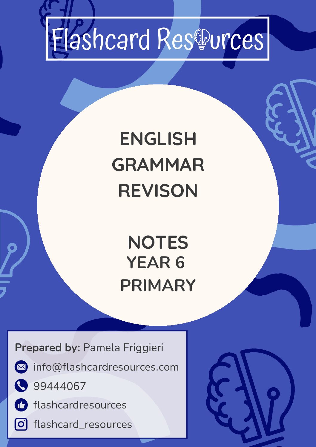 English Grammar Notes Year 6