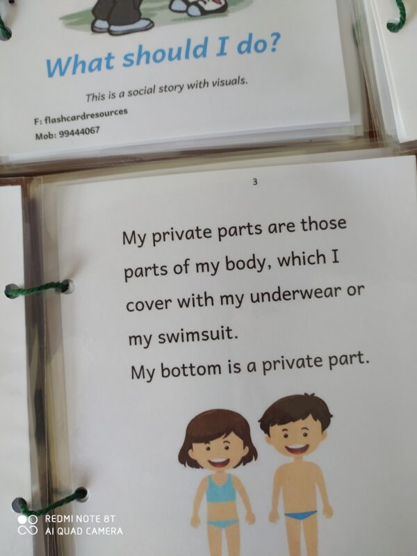 Social Stories - Toddlers - When Parts of My Body are Private? - Image 2
