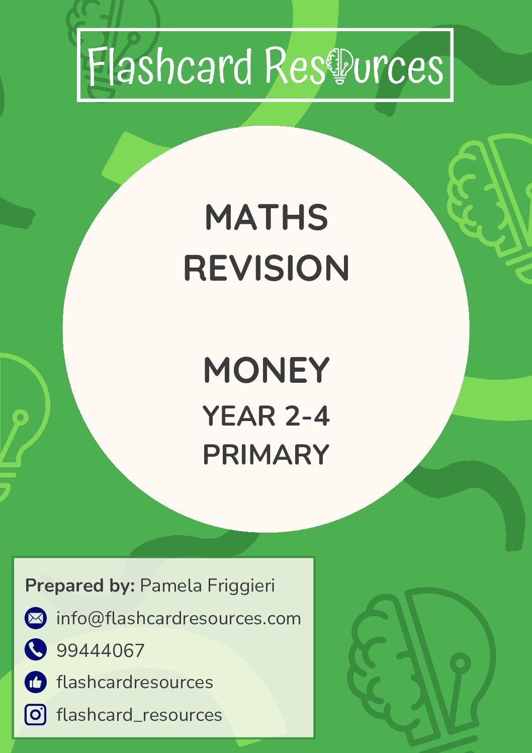 Maths Money Year 2-4