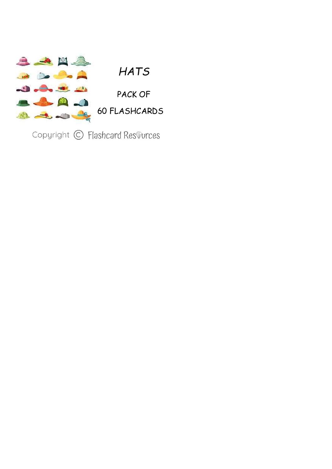 Hats - Flashcards