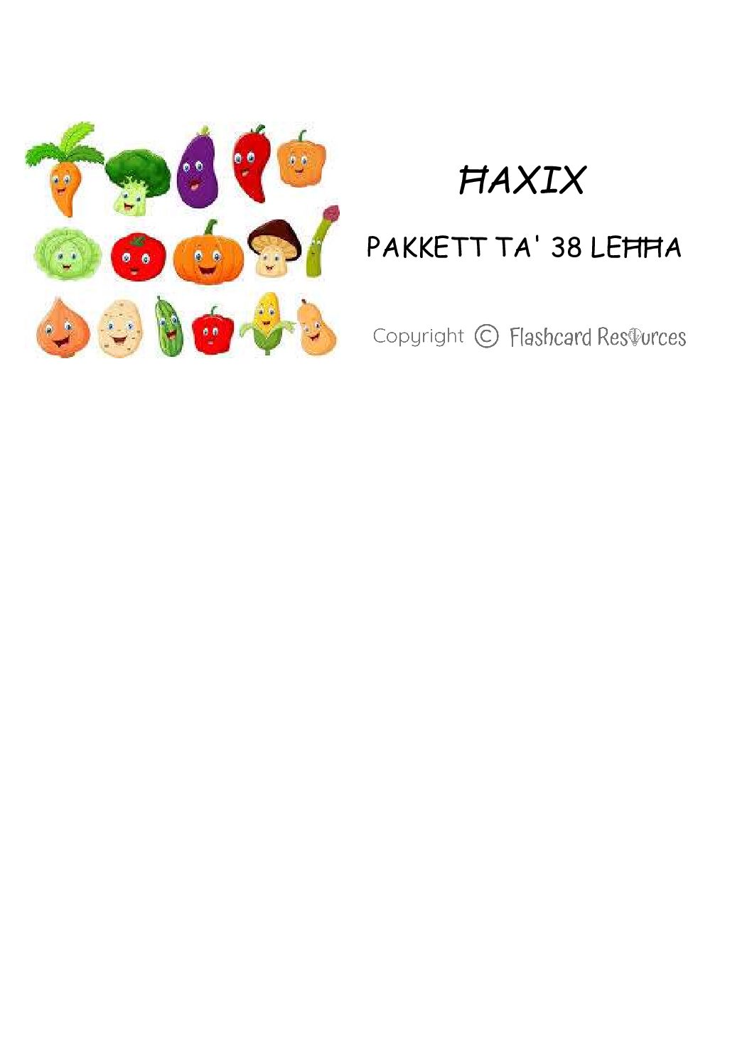 Ħaxix - Leħħiet