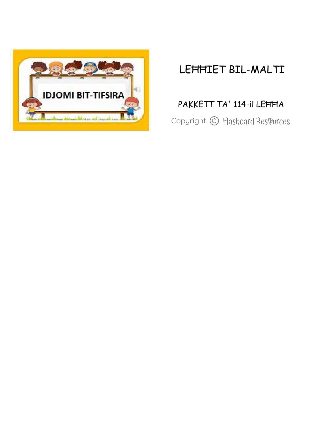 Malti - Idjomi - Leħħiet